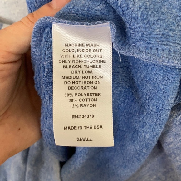 Toms heather blue crew neck sweatshirt - Picture 3 of 4